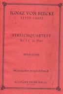 Quartett 11 G-Dur 