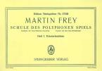 Schule des Polyphonen Spiels 1 