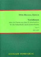 Variationen über ein Thema aus dem 13. Jahrhundert Op. 4 
