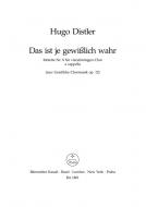 Das ist je gewisslich wahr op.12/8 Standard