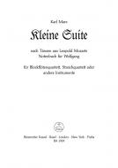 Erste Suite nach Tänzen aus Leopold Mozarts Notenbuch für Wolfgang Standard