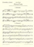 Erste Suite nach Tänzen aus Leopold Mozarts Notenbuch für Wolfgang 