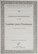 Laudate pueri Dominum 