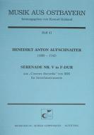 Serenade Nr. V in F-Dur Standard