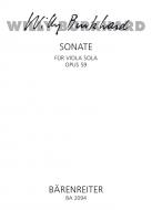 Sonate für Solobratsche op. 59 