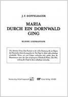 Maria durch ein Dornwald ging Standard