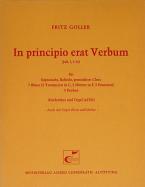 In principio erat Verbum 