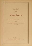Missa brevis op.96 