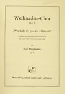 Wen habt ihr gesehn, o Hirten? 