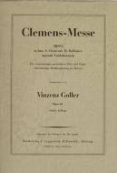 Missa in honorem St. Clementis op. 66 