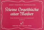 Kleine Orgelstücke alter Meister II Standard