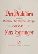 Vier Präludien für Orgel 