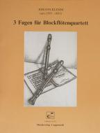 Drei Fugen für Blockflötenquartett 