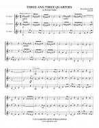 Three And Three Quarters 