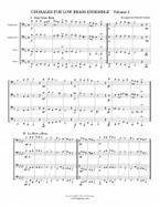 Chorales For Low Brass 