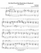 He Shall Feed His Flock 