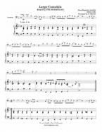 Largo Cantabile (From Flute Sonata No. 1) 