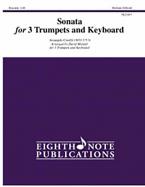 Sonata for Three Trumpets and Keyboard 