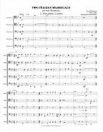 Two Italian Madrigals 