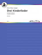 Drei Kinderlieder für Sopran und Klavier Standard