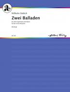 Zwei Balladen op. 38 C für tiefe Stimme und Klavier Standard
