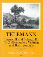 Trietto III und Scherzo III 