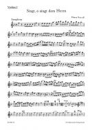 Singt, o singt dem Herrn 