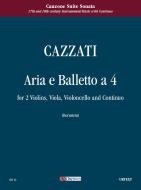 Aria e Balletto A quattro 