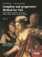 Complete And Progressive Method For Viol Vol. 1 