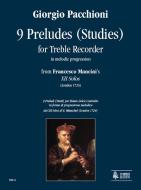 9 Preludes (Studies) in melodic progression 