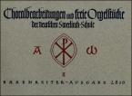 Choralbearbeitungen und freie Orgelstücke 2 Standard