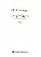 De Profundis for chamber choir & tuba 