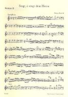 Singt, o singt dem Herrn 