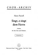 Singt, o singt dem Herrn Standard