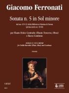 Sonate Nr. 5 in g-Moll 