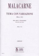 Theme and Variations (Milano 1823) 