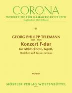 Konzert F-Dur TWV 52:F1 