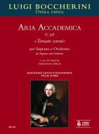 Aria Accademica Tornate sereni G558 