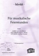 Für musikalische Feierstunden 
