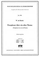 Paraphrase über ein altes Thema 