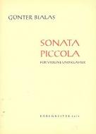 Sonata piccola für Violine und Klavier 