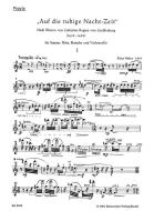 Auf die ruhige Nachtzeit 