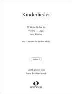 Kinderlieder für Violine und Klavier 