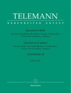Quartett aus Tafelmusik 2 TWV 43:d 1 