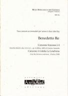 Canzone francese à 4 & Canzone detta La Landriana à 4 