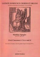 Canzonen à 2 & à 3 