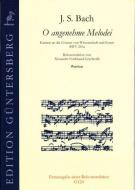 O angenehme Melodei BWV 210a 