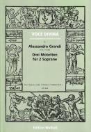 Drei Motetten für zwei Soprane 