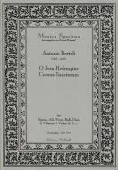 O Jesu Redemptor Corona Sanctorum 