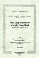 Fünf Vesperpsalmen und ein Magnificat 